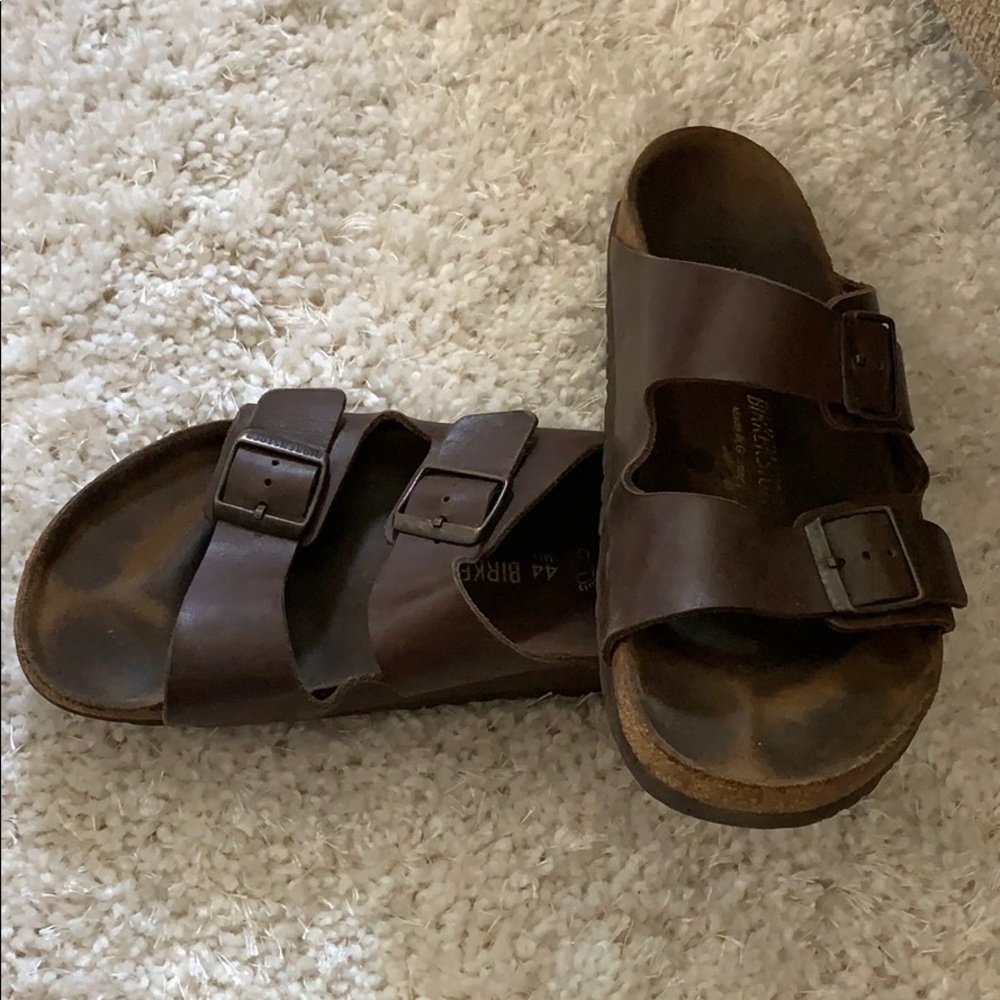Men’s Dark Brown Birkenstock Sandals